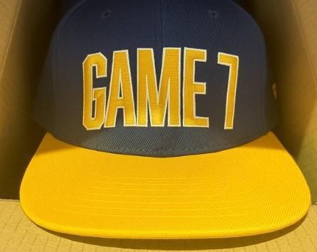 力争抢七！美媒晒照：GAME 7品牌已经为总决赛G7制作好步行者的帽子