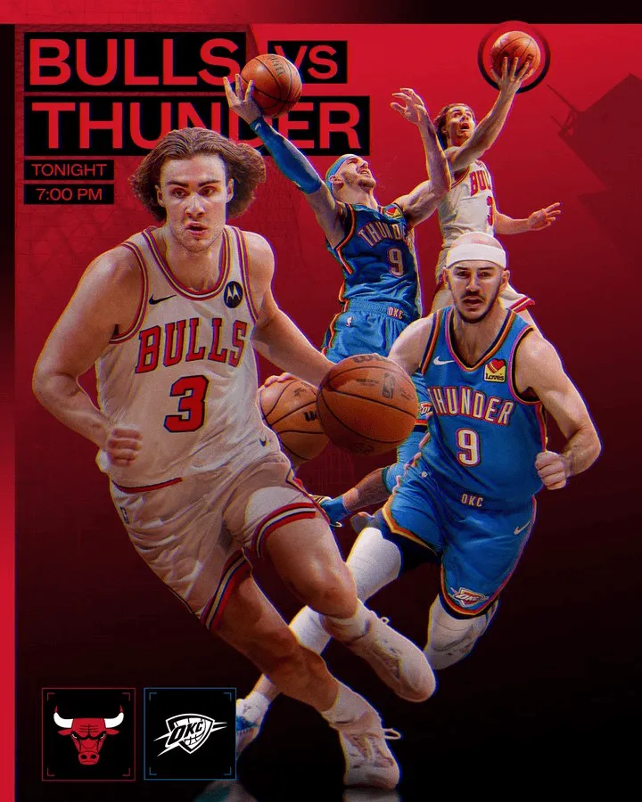 葡京娱乐场-双赢交易！公牛官方晒吉迪和卡鲁索海报预热与雷霆的比赛